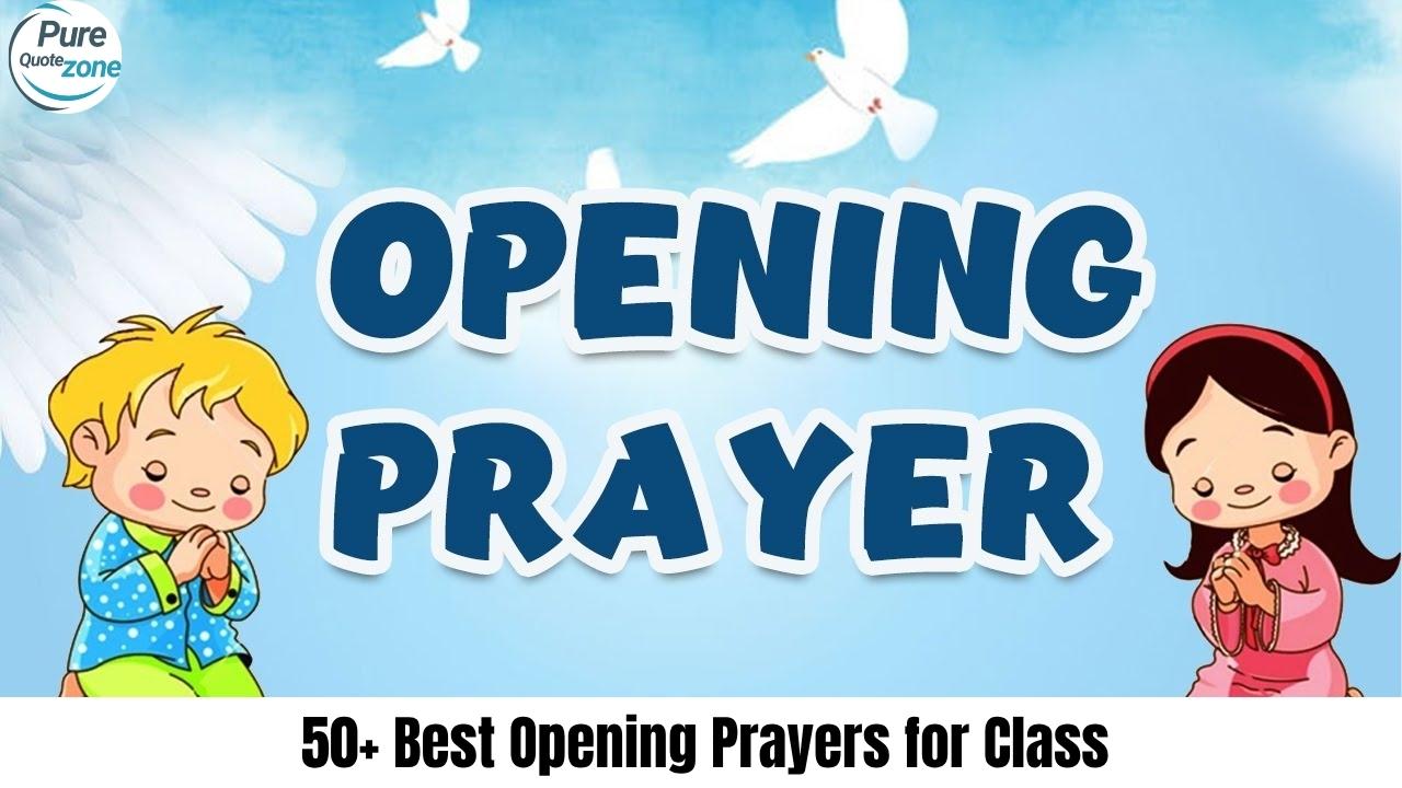 Best Opening Prayers for Class