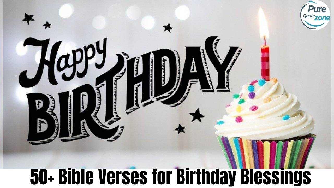 Bible Verses for Birthday Blessings