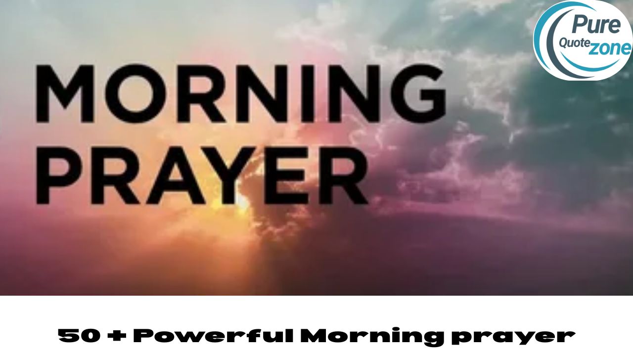 Powerful Morning prayer