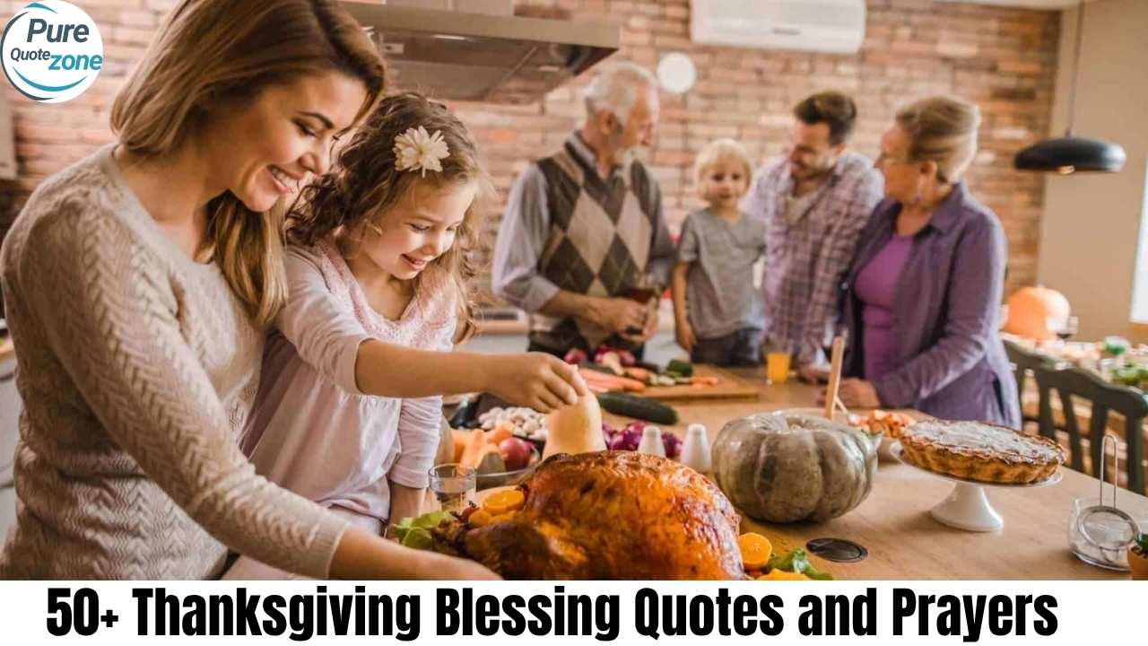 50+ Thanksgiving Blessing Quotes and Prayers (1)
