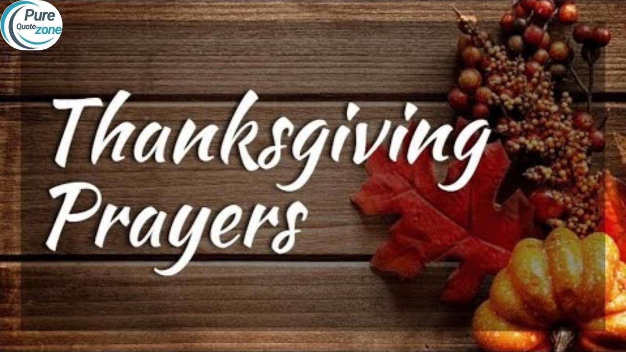 Short Simple Thanksgiving Prayers for Grateful Hearts