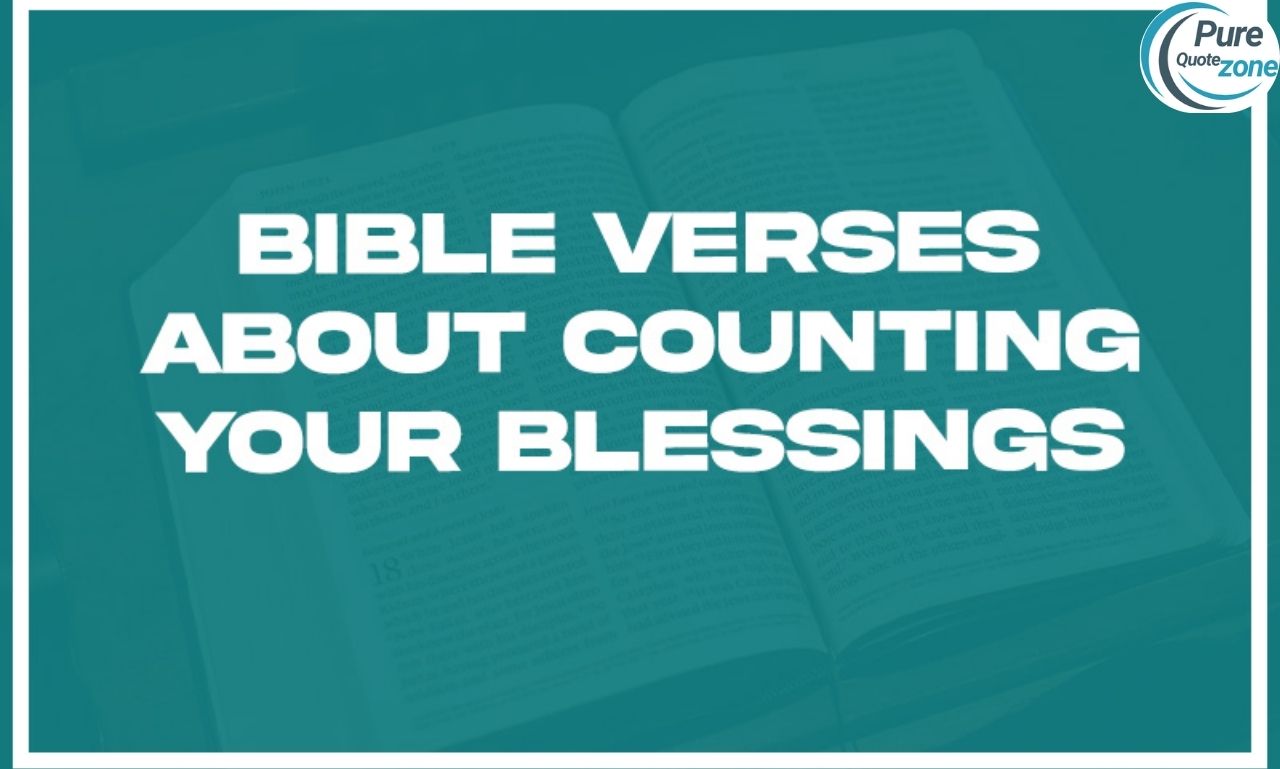 bible verses about counting your blessings